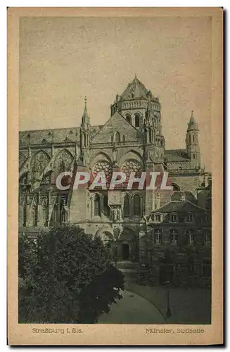 Cartes postales Strasbourg Munster Sudseite