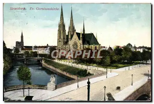 Cartes postales Strasbourg Garnisonskirche