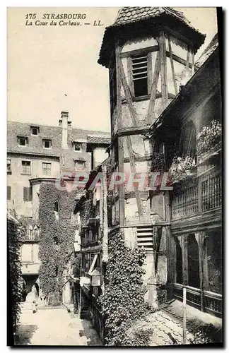 Cartes postales Strasbourg La Cour du Corbeau