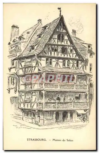 Cartes postales Strasbourg Maison du Sabot