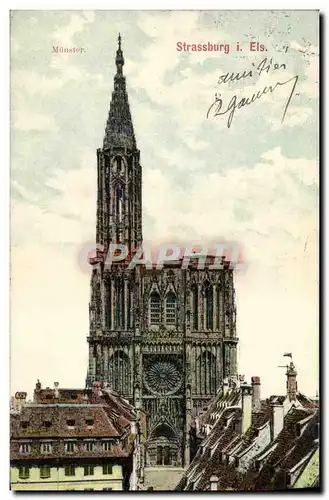 Cartes postales Strasbourg Munster