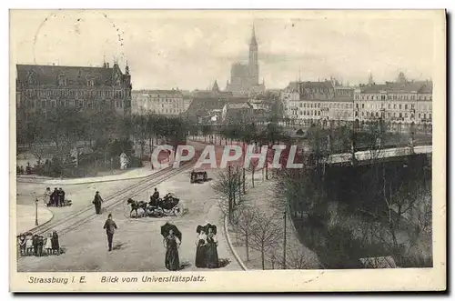 Cartes postales Strasbourg Blick Vom Universitatsplatz