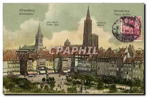 Cartes postales Strasbourg Kleberplatz