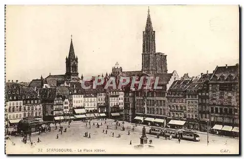 Cartes postales Strasbourg La Place Kleber