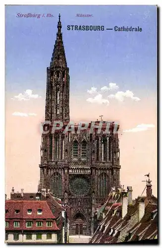 Cartes postales Strasbourg Cathedrale