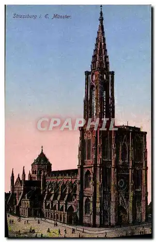 Cartes postales Strasbourg Munster