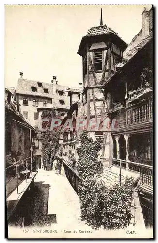 Cartes postales Strasbourg Cour du Corbeau