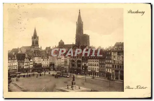 Cartes postales Strasbourg Place Kleber