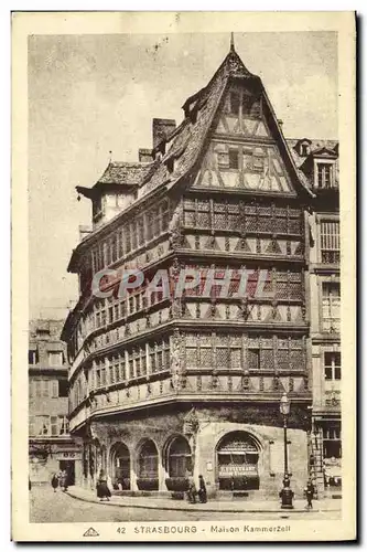 Cartes postales Strasbourg Maison Kammerzell