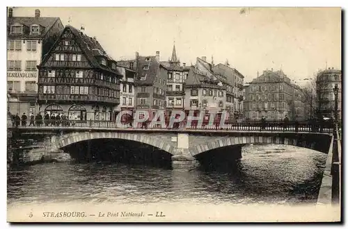 Cartes postales Strasbourg Le Pont National