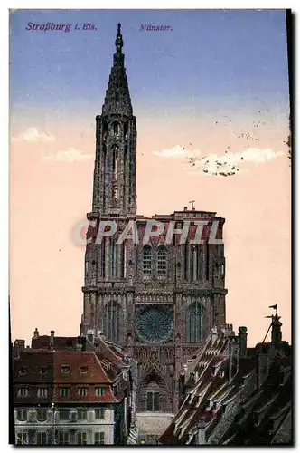 Cartes postales Strasbourg Munster