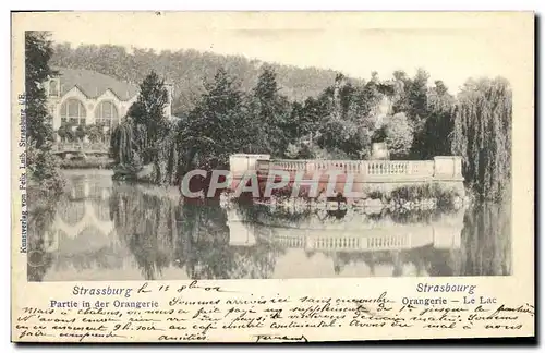 Cartes postales Strasbourg Partie in der Orangerie