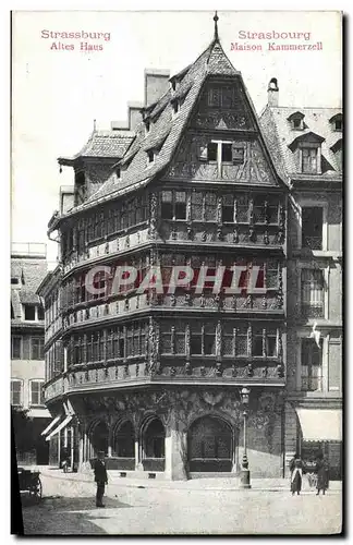 Cartes postales Strasbourg Altes Haus Maison Kammerzell