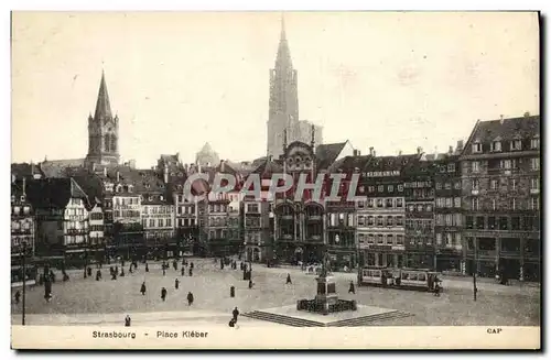 Cartes postales Strasbourg Place Kleber