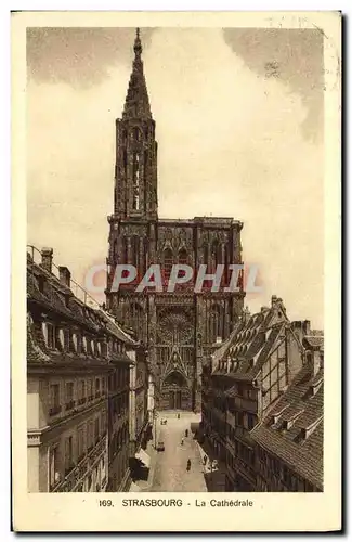 Cartes postales Strasbourg La Cathedrale