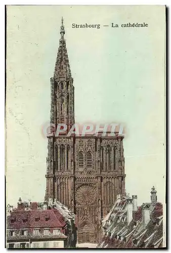 Cartes postales Strasbourg La Cathedrale