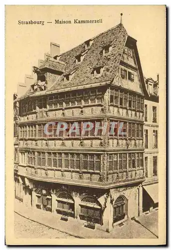 Cartes postales Strasbourg Maison Kammerzell