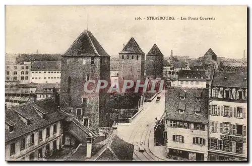 Cartes postales Strasbourg Les Ponts Couverts