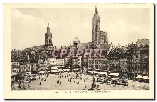 Cartes postales Strasbourg La Palce Kleber