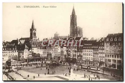 Cartes postales Strasbourg Place Kleber