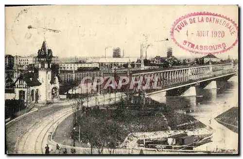 Cartes postales Strasbourg Pont du Rhin