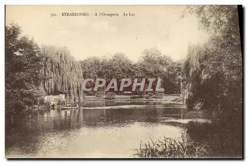 Cartes postales Strasbourg A L Orangerie Le Lac