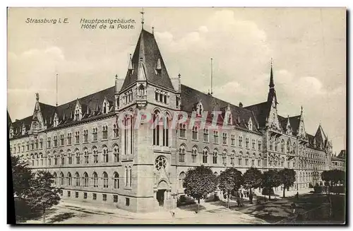 Cartes postales Strassburg Hotel de la Poste