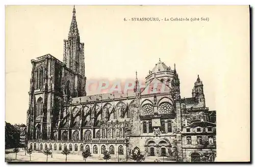 Cartes postales Strasburg La Cathedrale