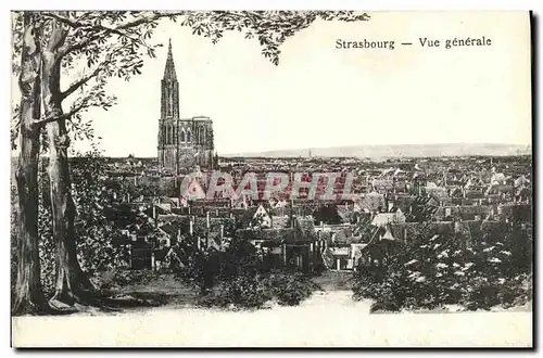 Cartes postales Strasburg Vue Generale