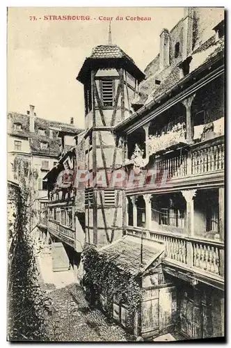 Cartes postales Strasburg Cour du Corbeau