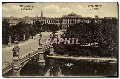 Cartes postales Strasburg Universitat