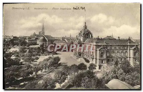 Cartes postales Strasburg Place Imperiale