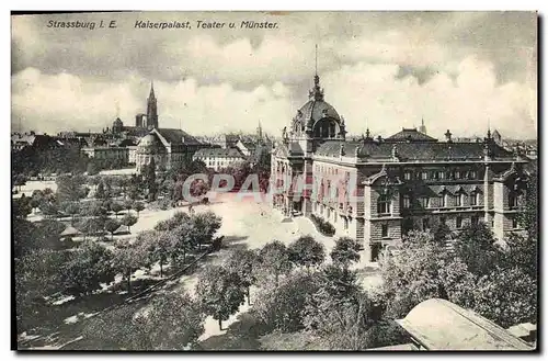 Cartes postales Strasburg Teater U Munster