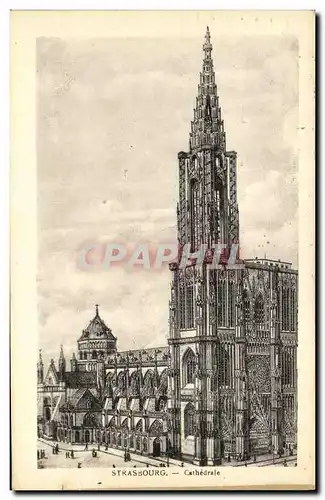 Cartes postales Strasbourg Cathedrale