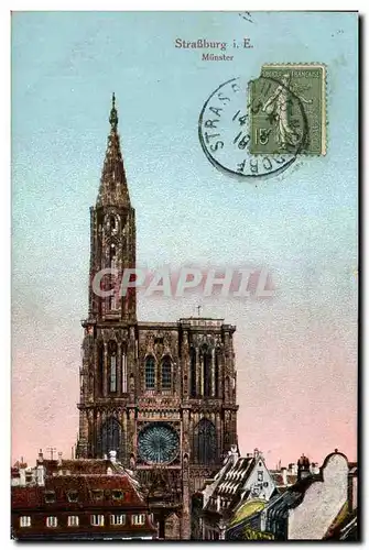 Cartes postales Strasburg Munster