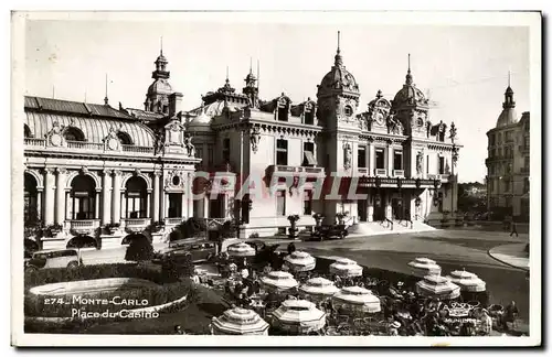 Cartes postales Monte Carlo Place du Casino