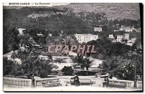 Cartes postales Monte Carle La Terrasse