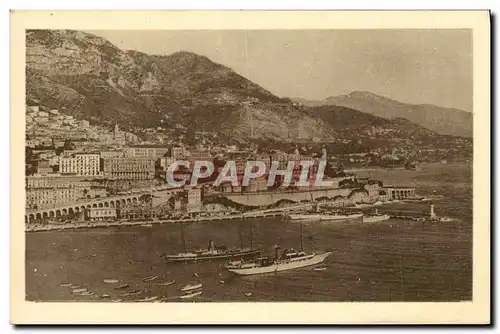 Cartes postales Monte Carlo Vue Generale prise de Monaco