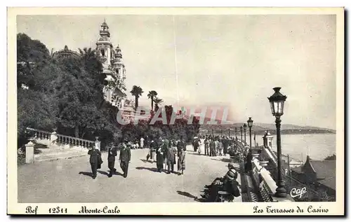 Cartes postales Bef Monte Carlo Les Terrasses du Casino