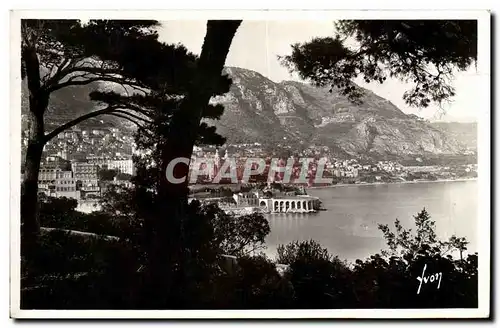 Cartes postales Monte Carlo Vue d ensemble prise du Rocher de Monaco