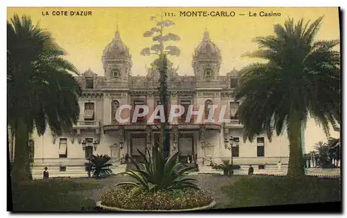 Cartes postales Monte Carlo Le Casino