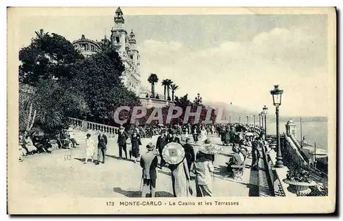 Cartes postales Monte Carlo Le Casino et les Terrasses