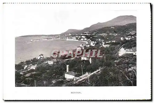 Cartes postales Menton