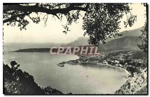 Cartes postales Menton Vue prise de la Frontiere Le Cap Martin