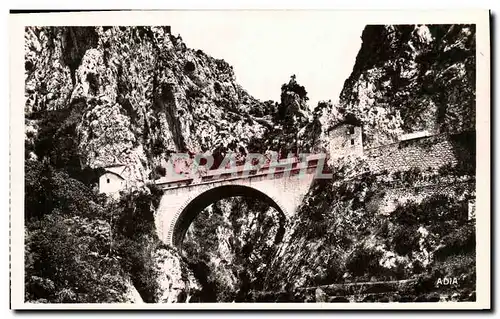 Cartes postales Menton Le Pont Saint Louis Frontiere Franco Italienne