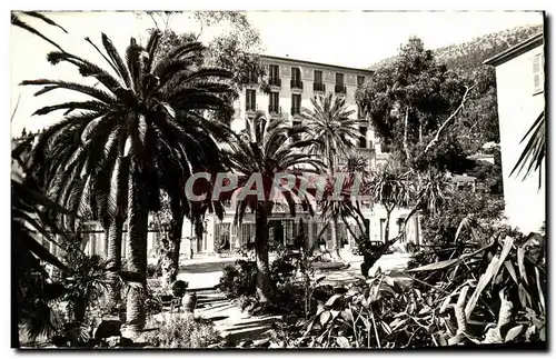 Cartes postales moderne Menton Garavan Hotel Britania et Veau Site son Parc