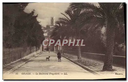Cartes postales Grasse Le Boulevard Fragonard