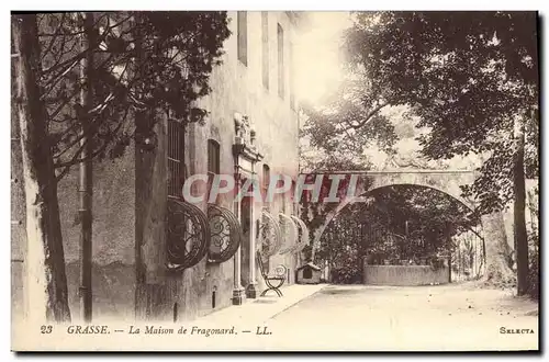 Cartes postales Grasse La Maison de Fragonard