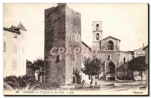 Cartes postales Grasse L Eglise La Tour