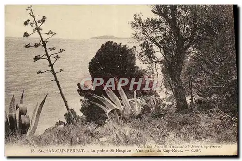 Ansichtskarte AK St Jean Cap Ferrat La pointe St Hospice Vue prise du Cap Roux